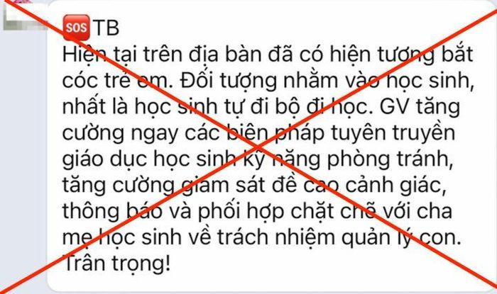 Thông tin "bắt cóc trẻ em" là thất thiệt, trường học ở Hà Nội mời công an vào cuộc